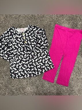 Juicy Couture Kids Set - Black and Fushia